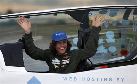 teen mega world solo|UK teen becomes youngest person ever to fly solo around the world.